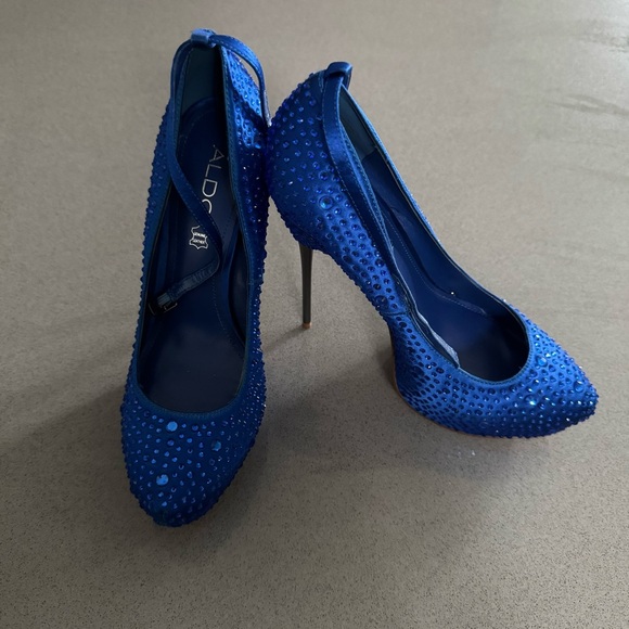 Aldo Rhinestone Stilettos - Picture 2 of 11